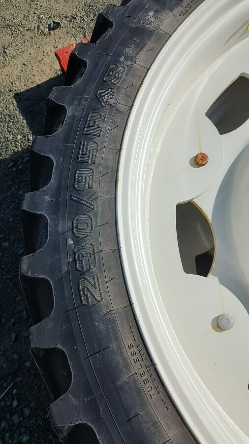 ROUES ETROITES 230/95/32 + 230/95/48