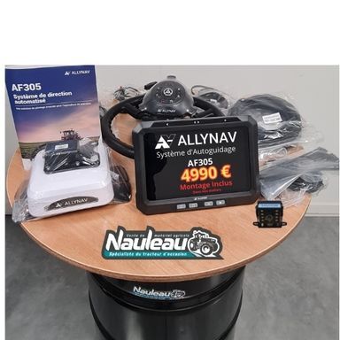 Pack Autoguidage GPS RTK ALLYNAV AF305  Précision 2,5cm  SANS ABONNEMENT