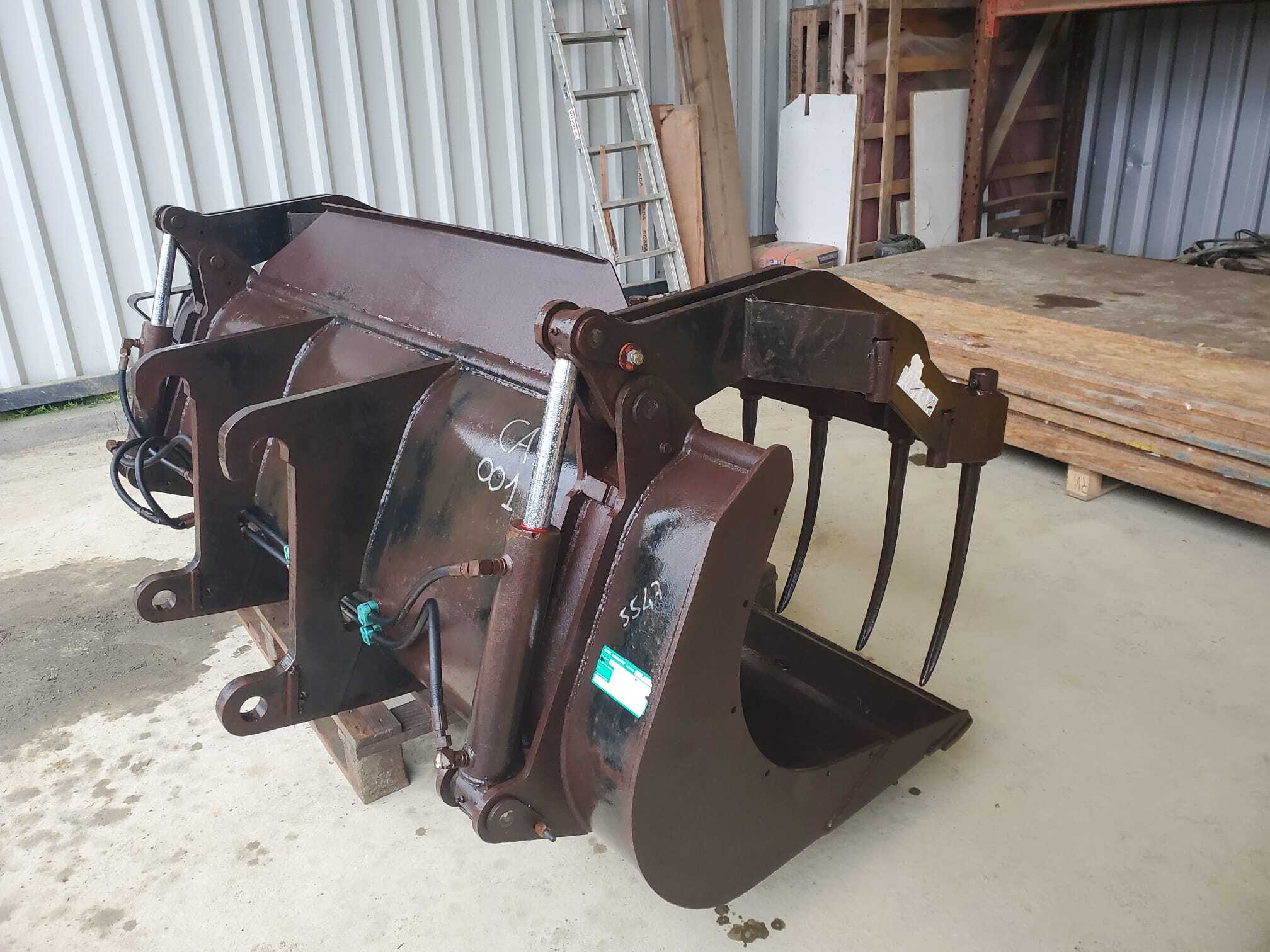 GODET GRIFFE RIMAN 245 CM ATTELAGE CATERPILLAR