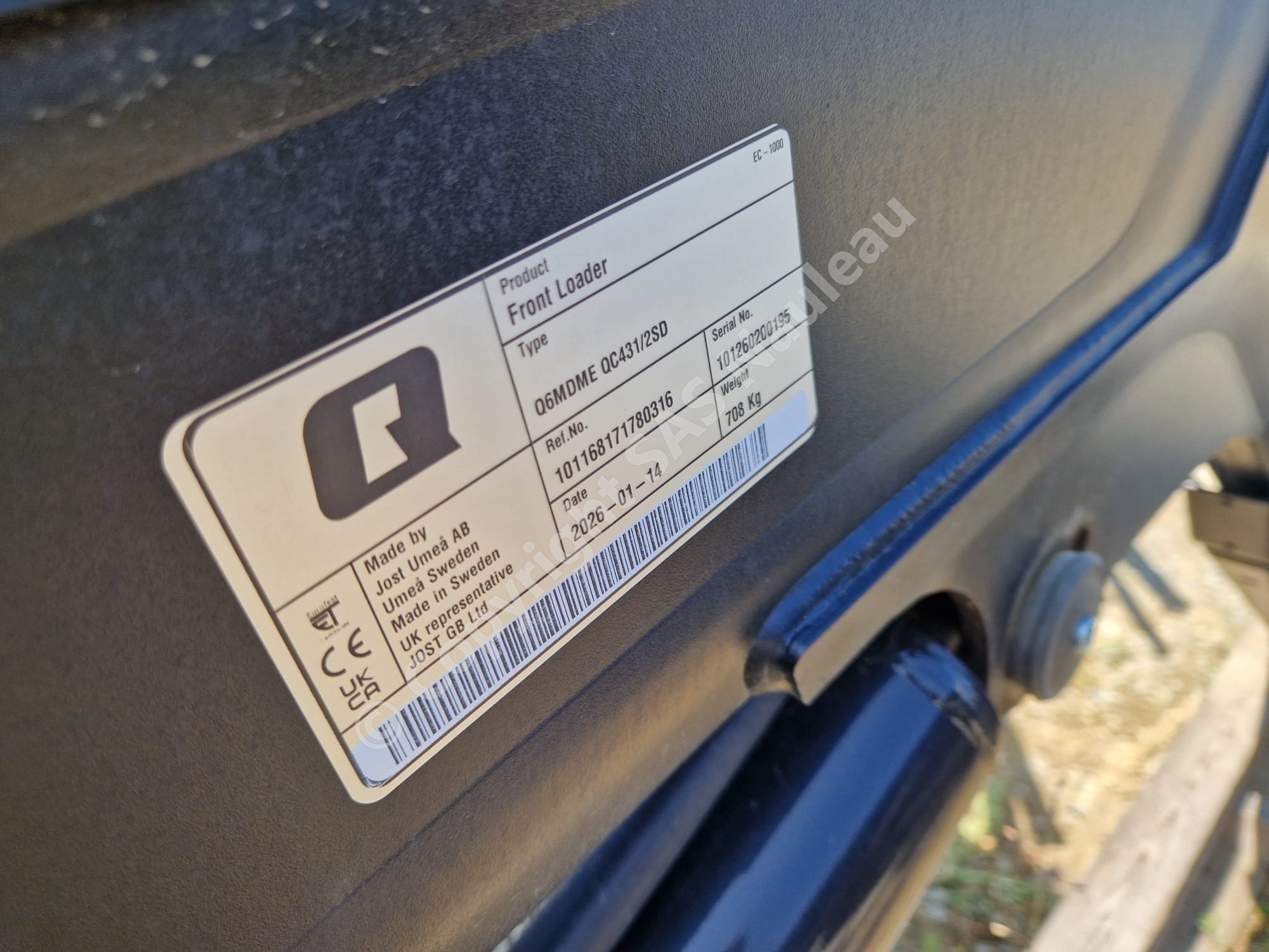 CHARGEUR QUICKE Q5M OU Q6M