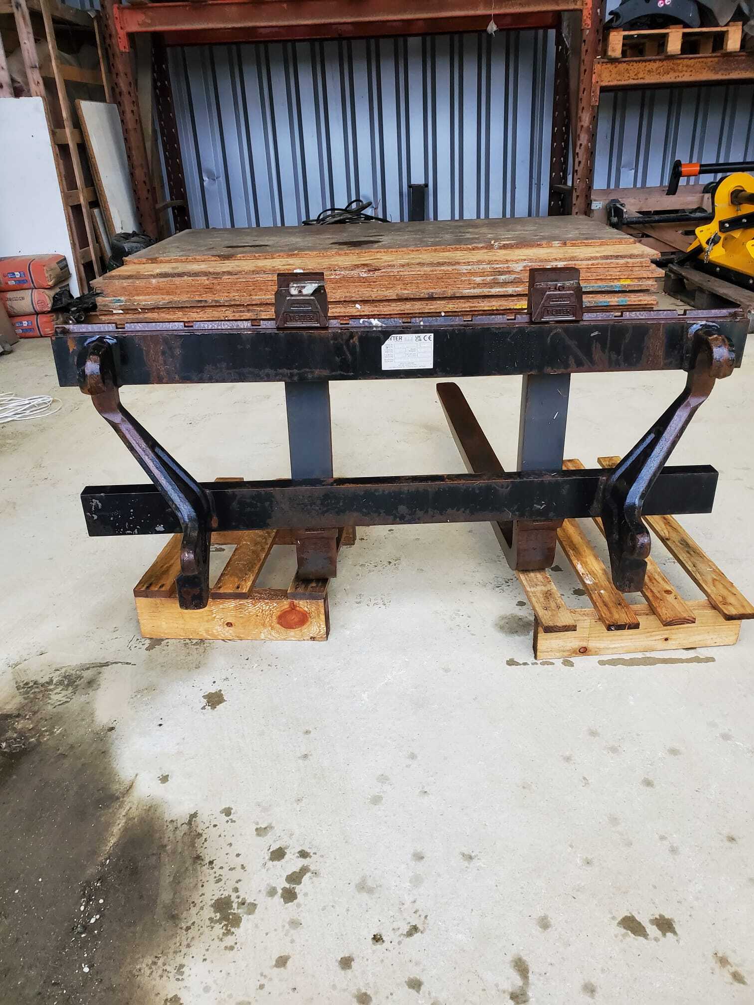 FOURCHE PALETTE  VETTER ATTELAGE EURO