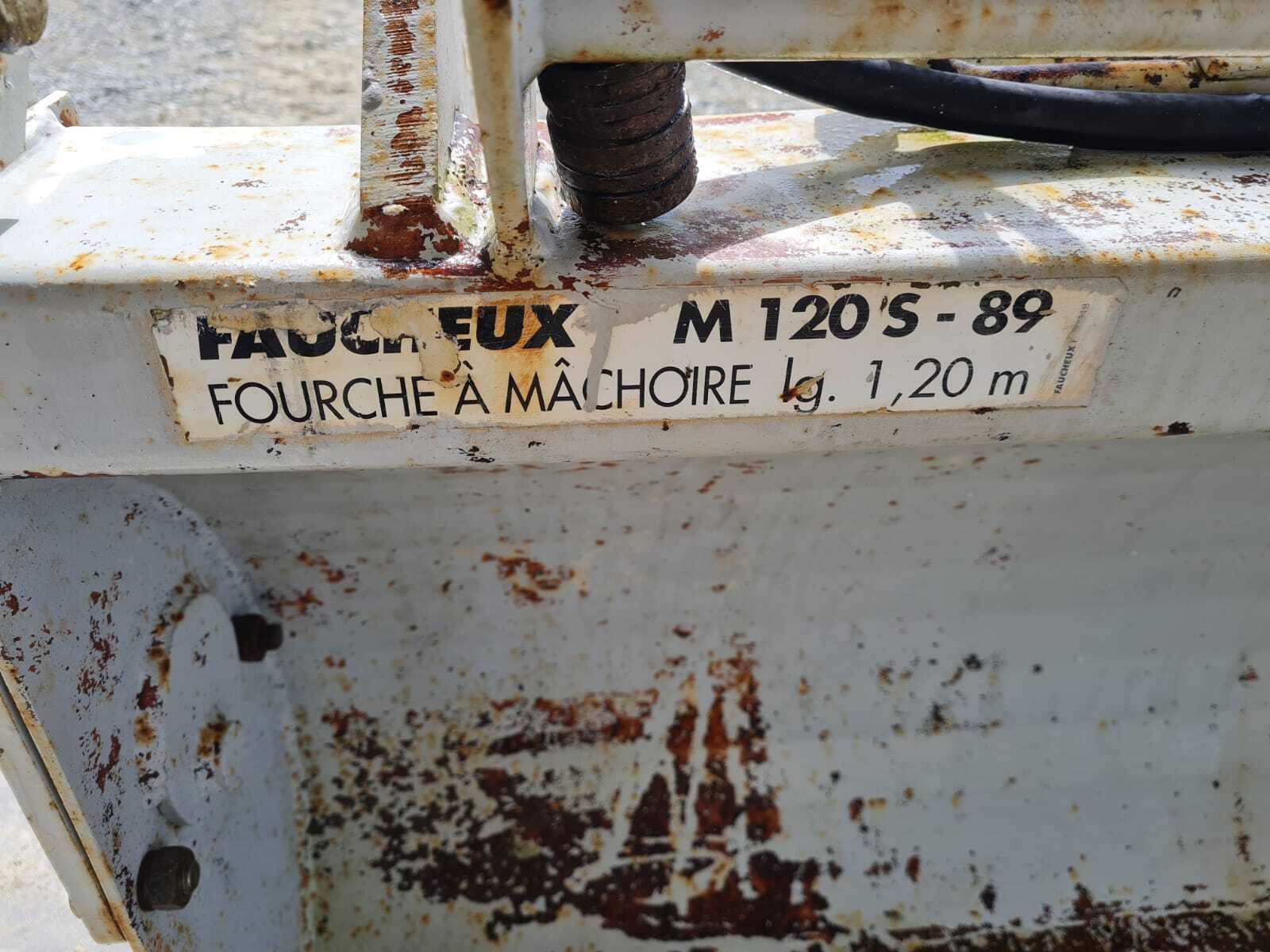 FOURCHE GRIFFE 120CM ATTELAGE FAUCHEUX