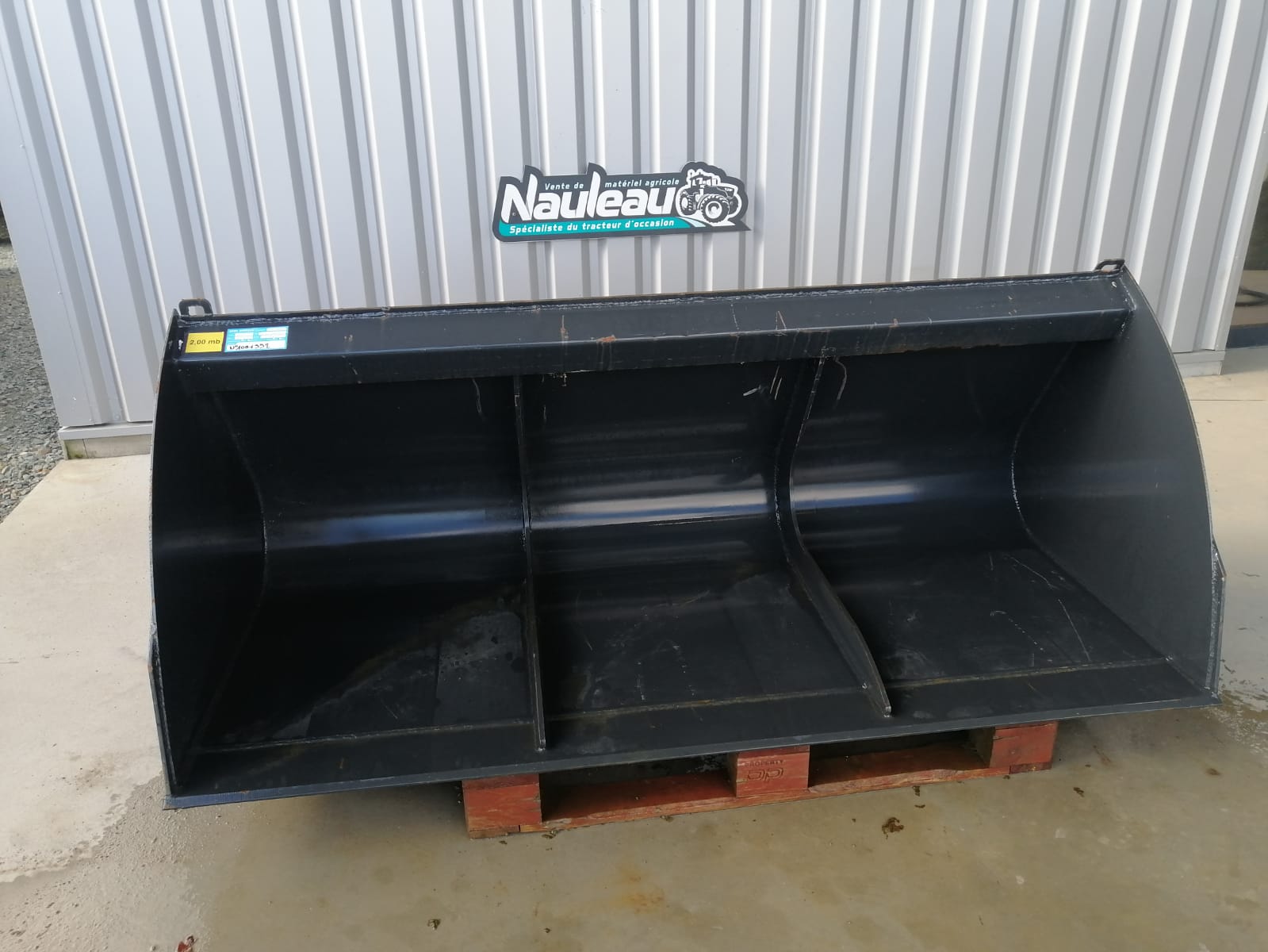 GODET GRAND VOLUME 200CM ATTELAGE EURO