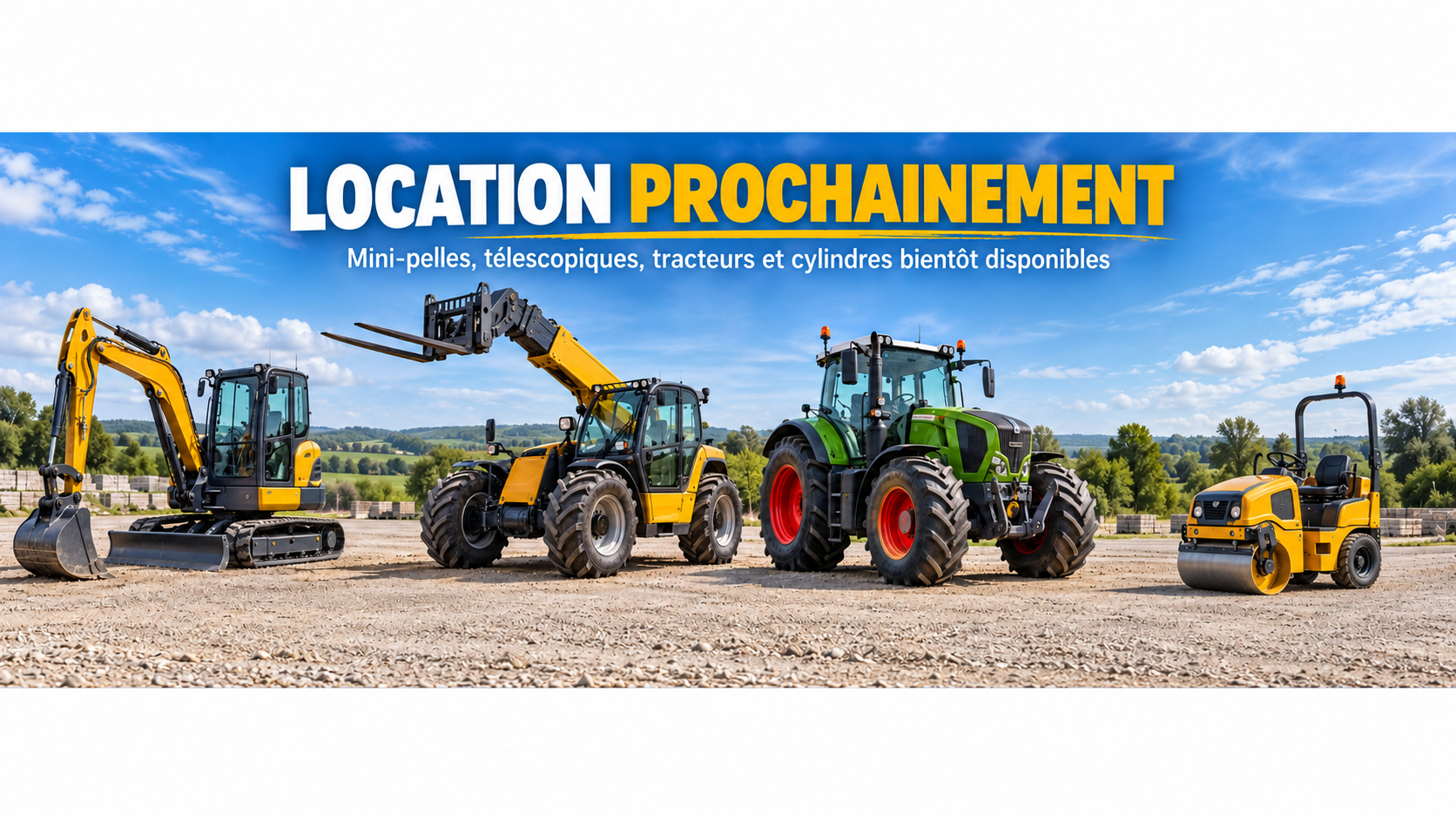 Location prochaine des équipements