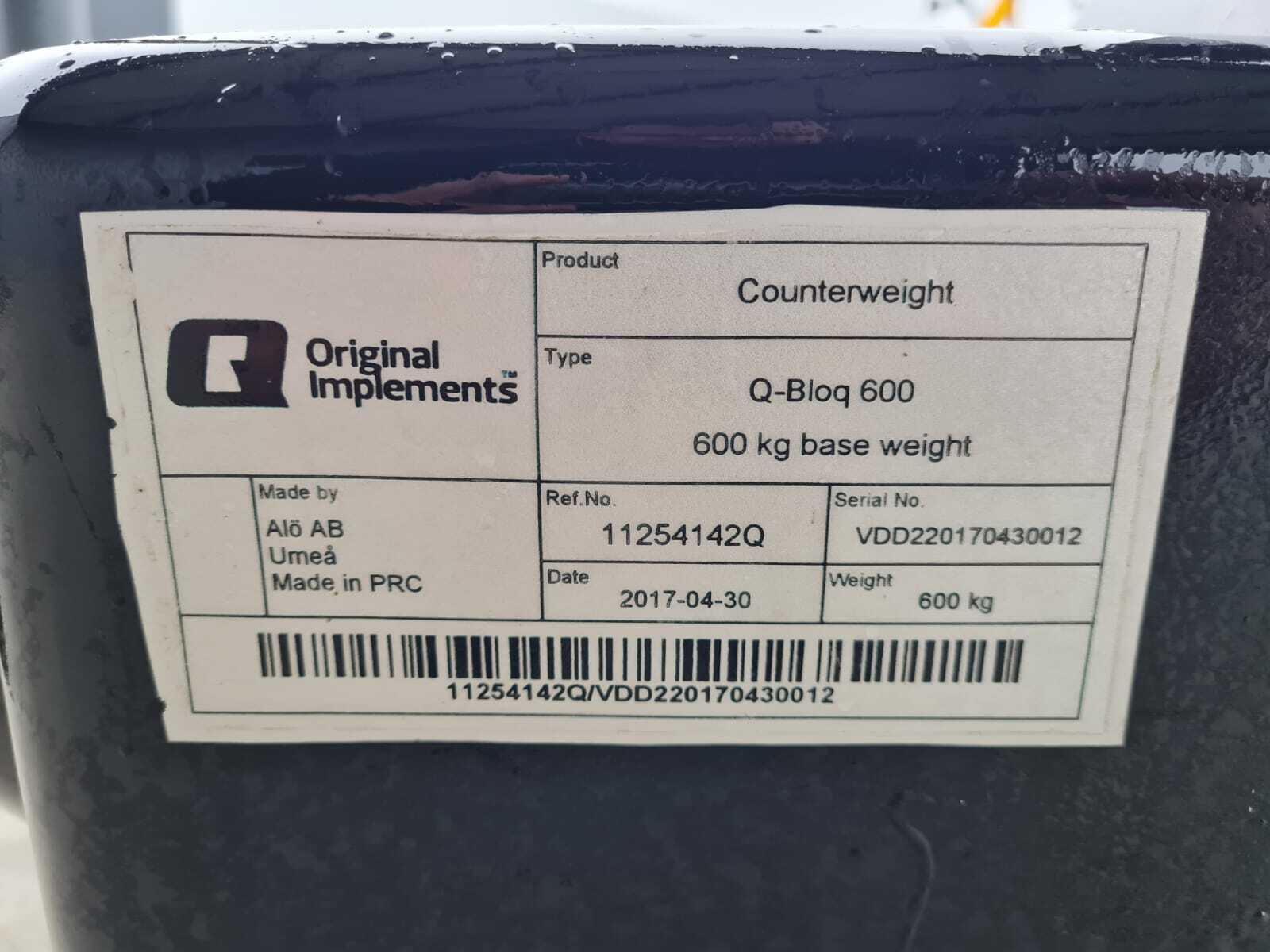 MASSE-OCCASION-QUICKE-600+600 KG-MAS034-91