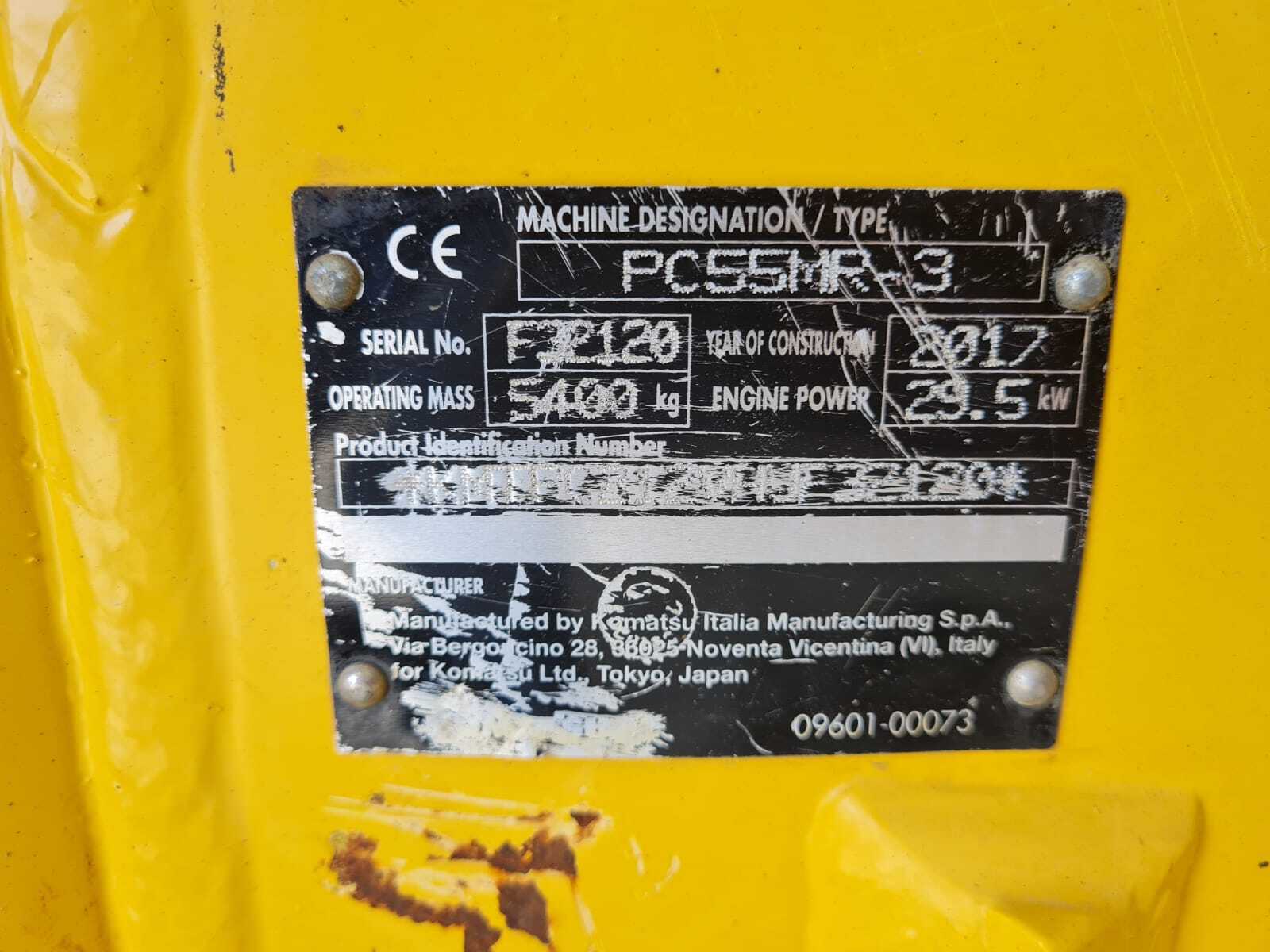 KOMATSU PC55MR-3