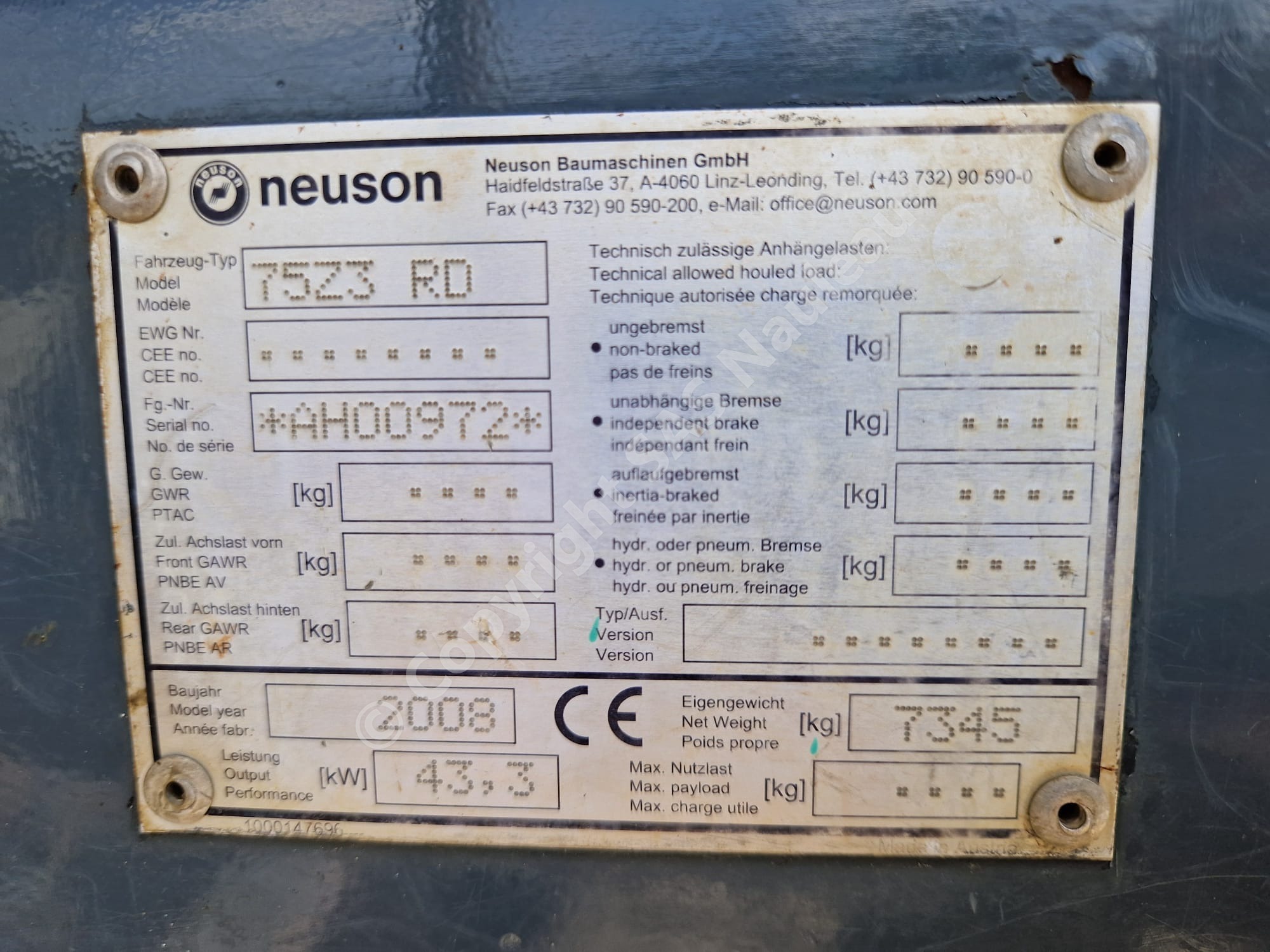 WACKER NEUSON 75Z3