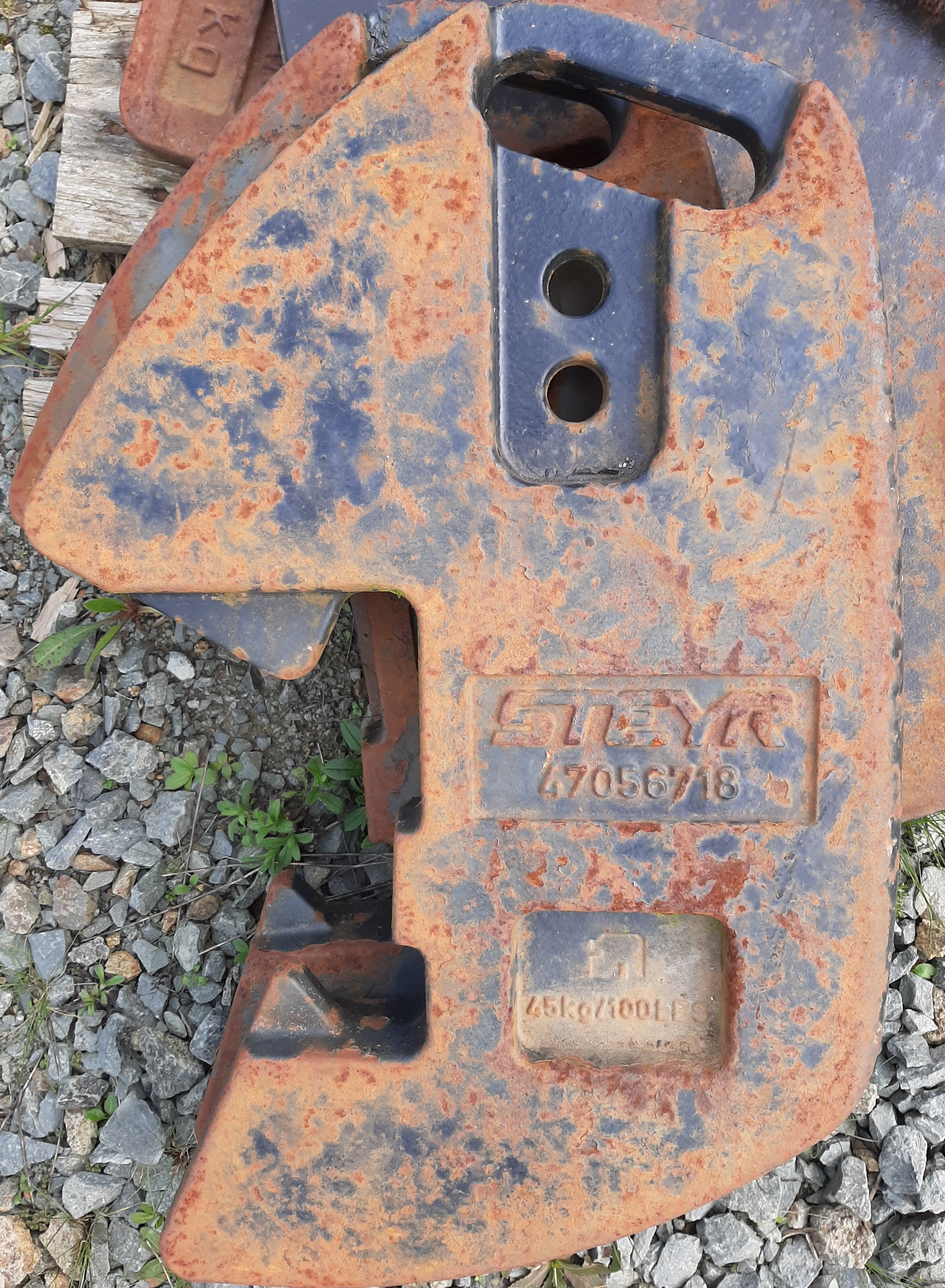 Masse jerican 45Kg Case / Steyr / Mc Cormick
