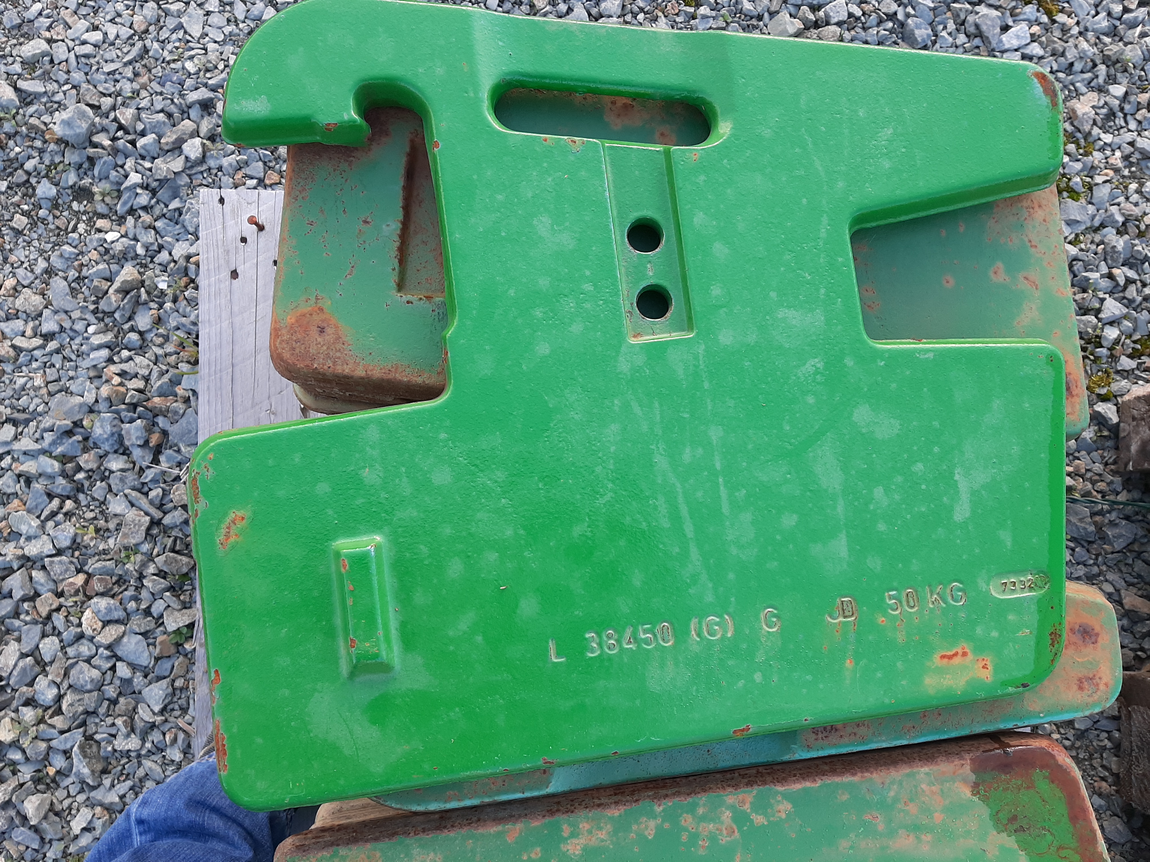 Masse Jerican 50Kg John Deere