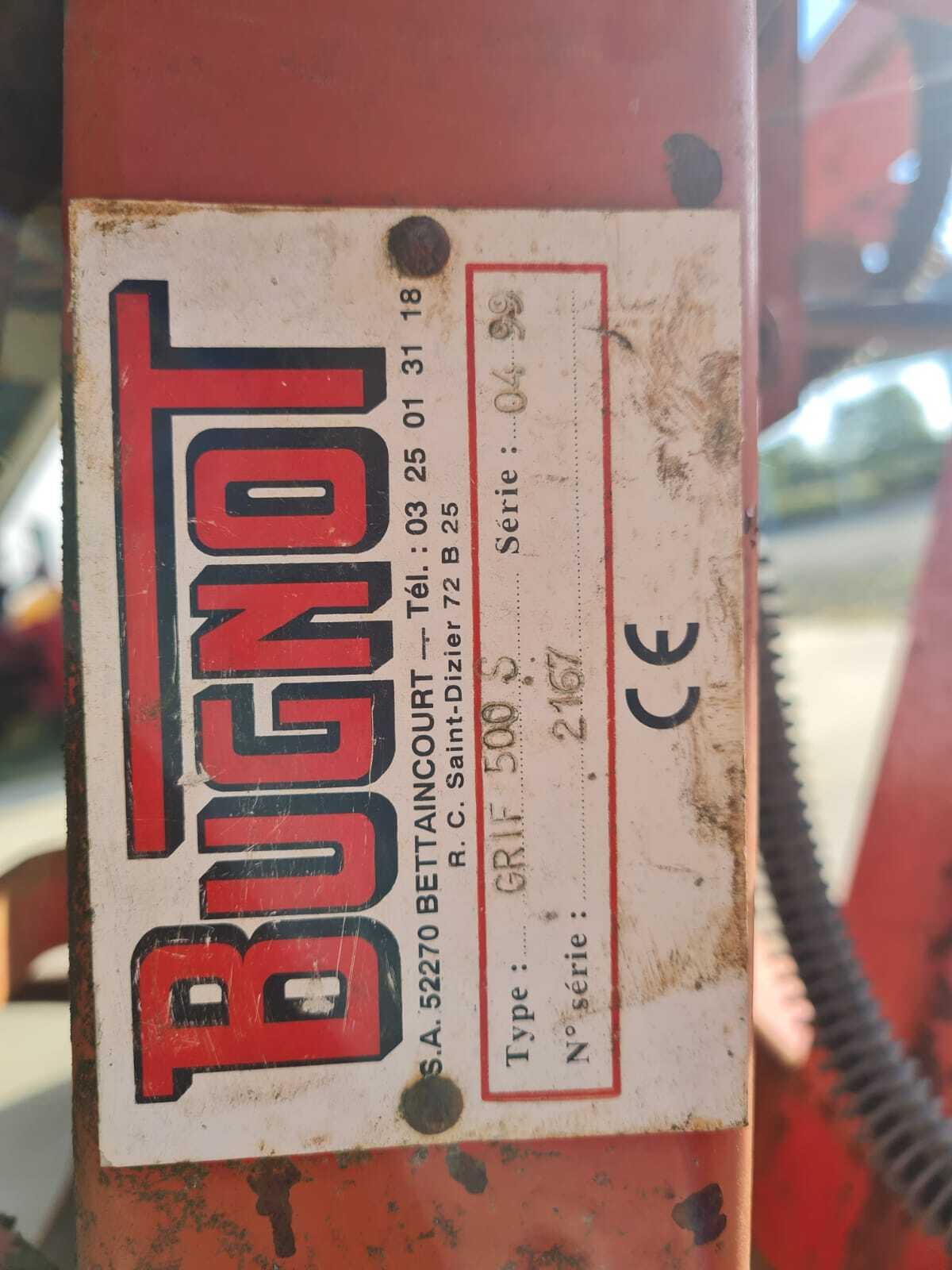 PINCE BALLE BUGNOT GRIFF 500 S