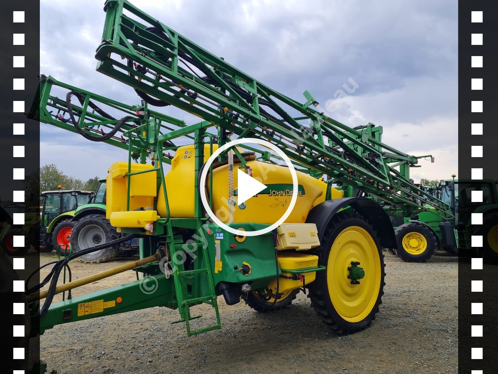 PULVERISATEUR-OCCASION-JOHN DEERE-732I-6549-VIDEO