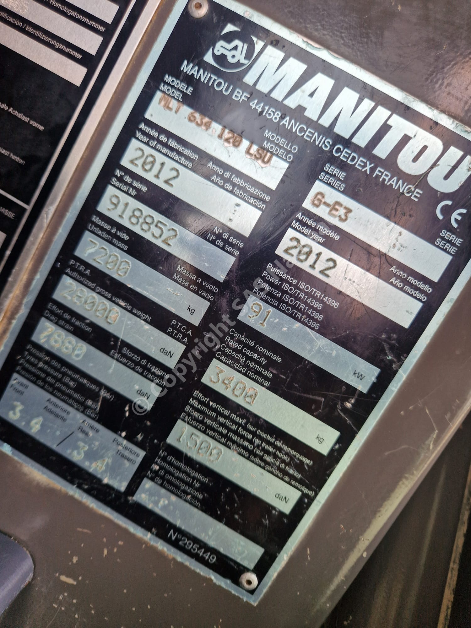 MANITOU MLT 634.120 ISU