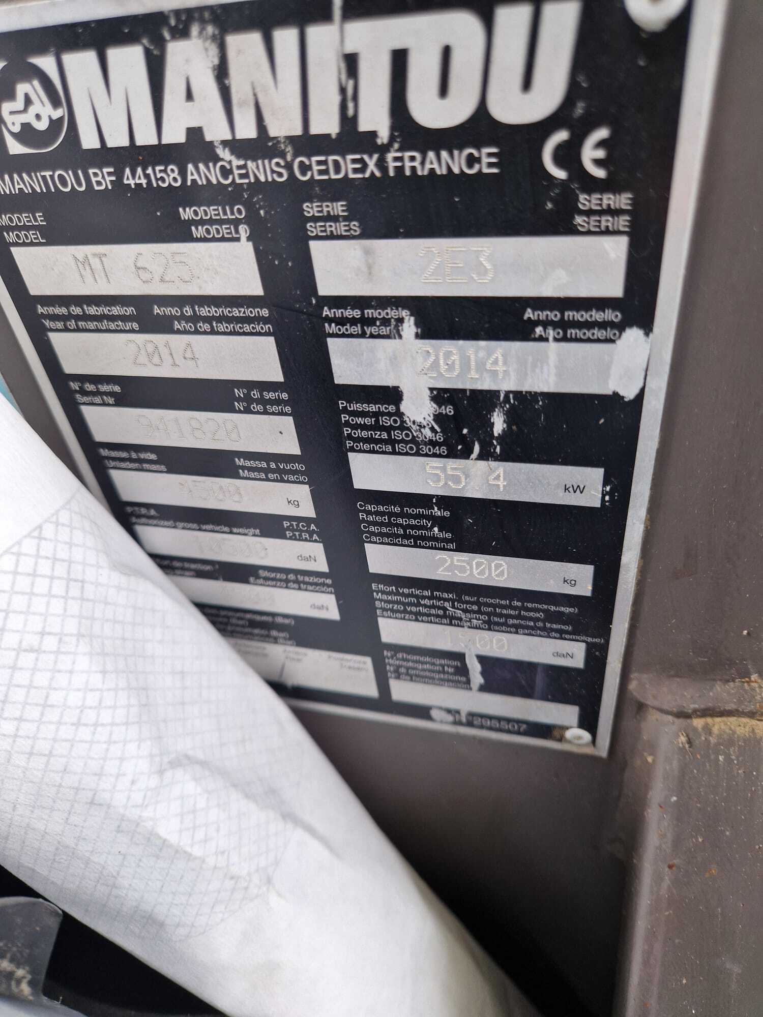 MANITOU MT 625