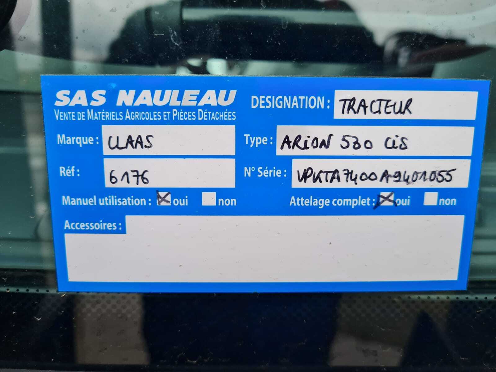 CLAAS ARION 530 CIS