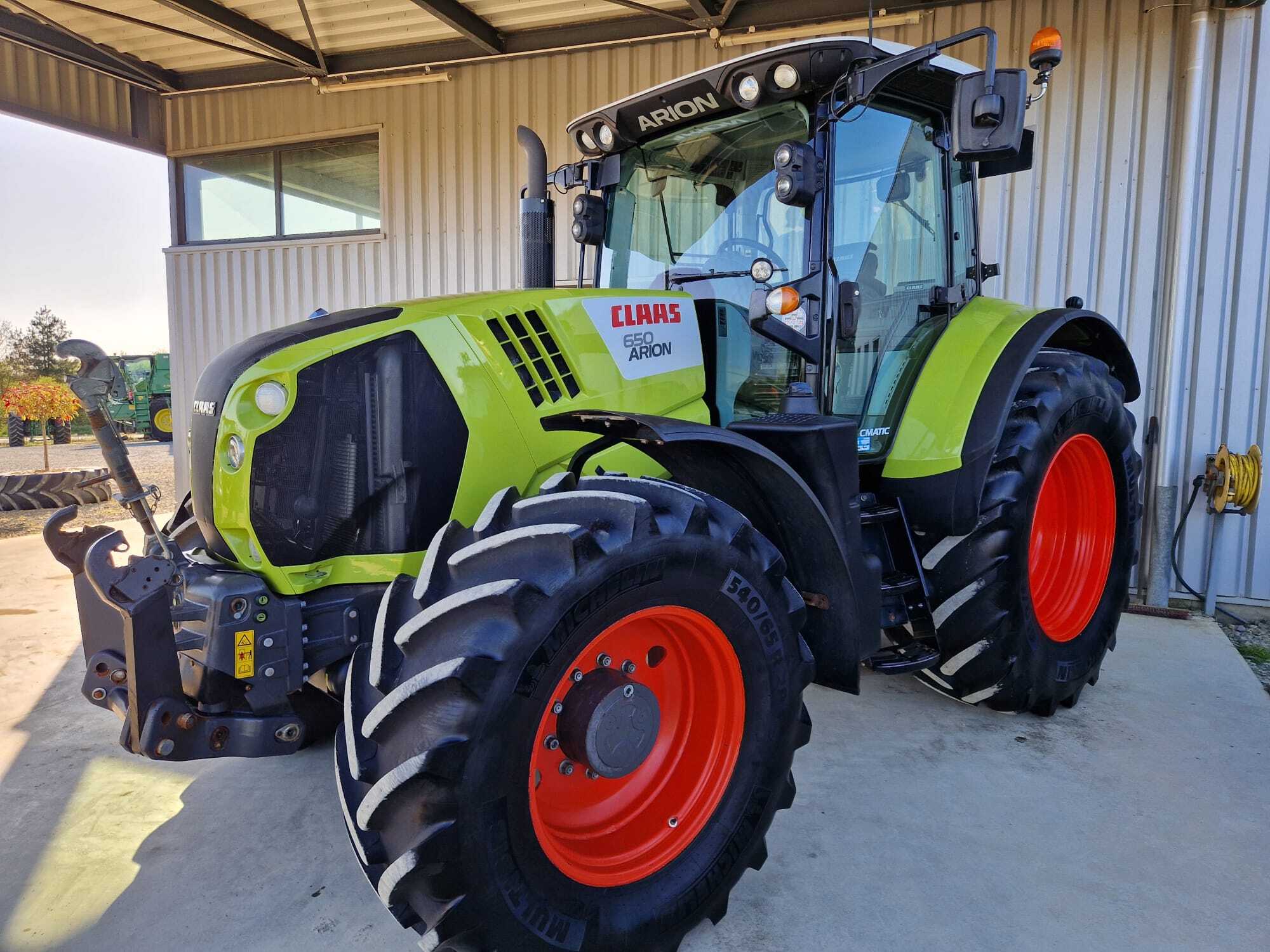 CLAAS ARION 650 CMATIC