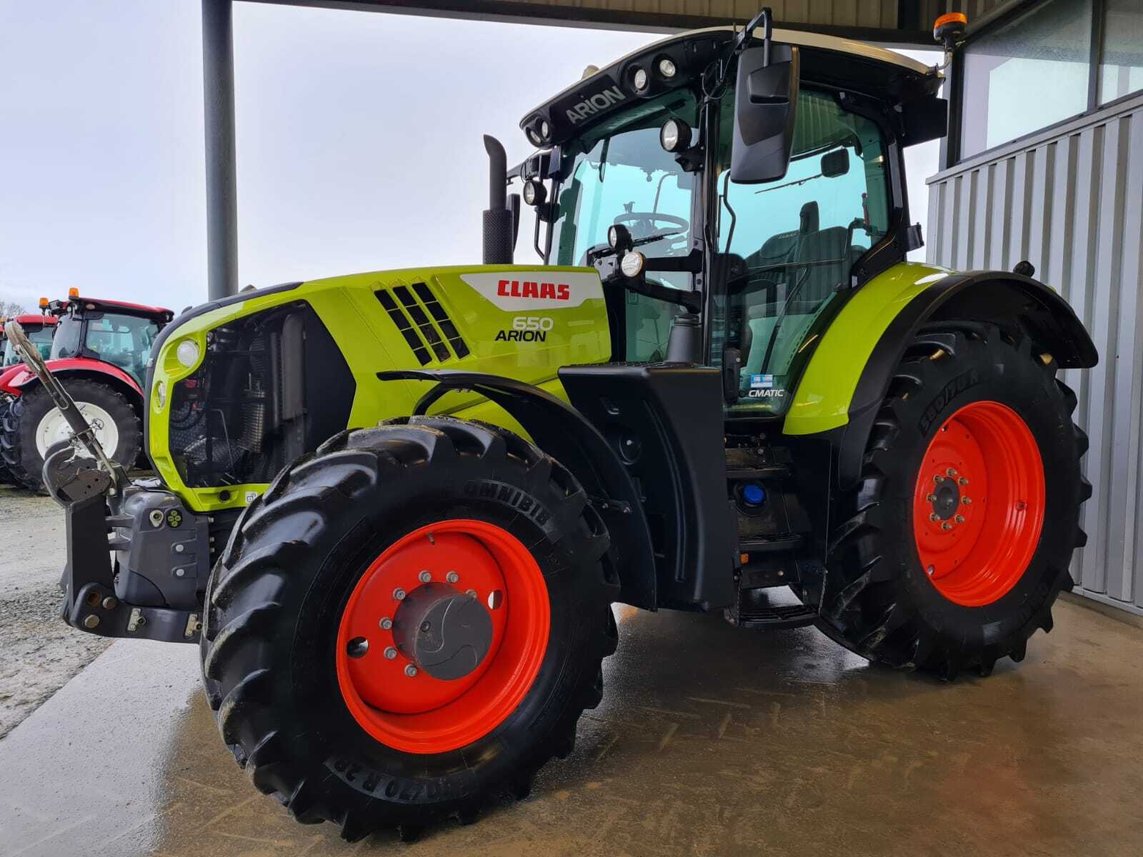 CLAAS ARION 650 CMATIC CEBIS