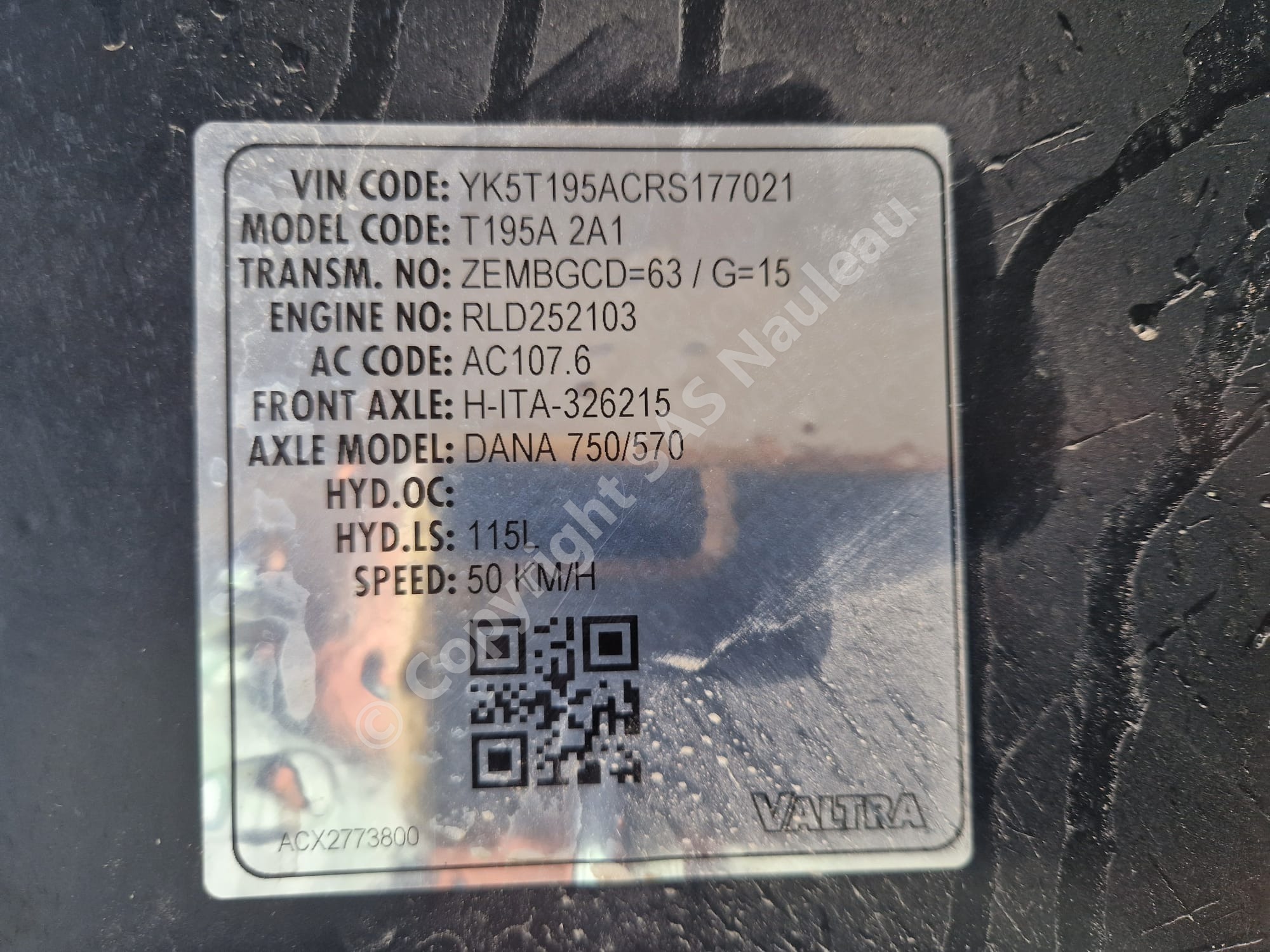VALTRA T195 ACTIVE